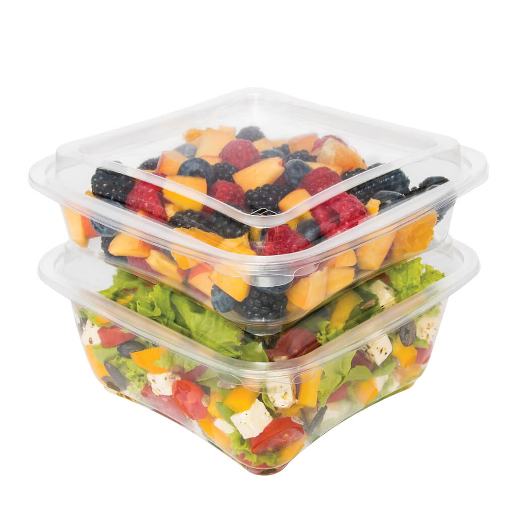  SQ Salad Containers
